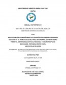 IMPACTO DE LOS ACOMPAÑAMIENTOS PEDAGÓGICOS SOBRE EL LIDERAZGO DOCENTE EN EL PRIMER CICLO DEL NIVEL SECUNDARIO