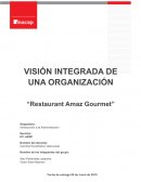 AREAS FUNCIONALES Restaurant Amaz Gourmet