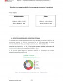 Estudio Comparativo de la Estructura de Consumo Energético