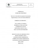 Proceso mediante la organización de la matriz DOFA