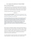 Argumente sobre las aplicaciones de la "Regresión Múltiple"