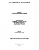 EVALUACIÓN ECONÓMICA EN SALUD DE SANITAS EPS