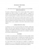 PSICOLOGÍA COMUNITARIA. FORO