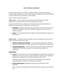 TIPOS DE TRABAJOS ACADÉMICOS