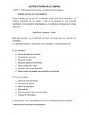 GESTIÓN ESTRATÉGICA DE COMPRAS