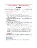 EXAMEN PARCIAL 3 – ECONOMIA GENERAL