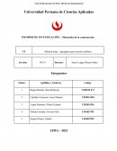 Agregados para concreto asfáltico