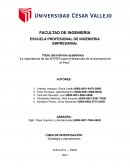 La importancia de las MYPES para el desarrollo de la economía en el Perú