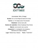 En trabajo social 5to semestre