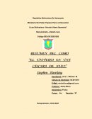 Resumen del Libro "El Universo en una cáscara de nuez"