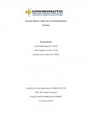 Funciones Básicas y objetivo de la Actividad Financiera