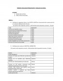 PRIMERA EVALUACION PRESUPUESTO Y ANALISIS DE COSTOS