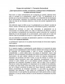 Ensayo de la globalización.Afectación en el ámbito social