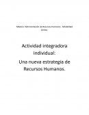 Una nueva estrategia de Recursos Humanos