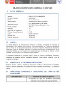 SÍLABO DOCUMENTACIÓN COMERCIAL Y CONTABLE