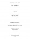 PRESENTACIÓN DE CASO - TALLER