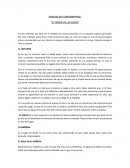 ANÁLISIS DEL CORTOMETRAJE: “EL ORDEN DE LAS COSAS”