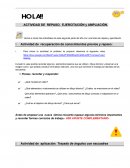 Guía trazado ángulos con escuadras