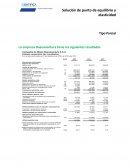 La empresa Buenaventura tiene los siguientes resultados