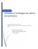 Estrategias de Cadena de suministros
