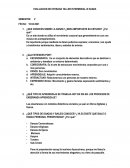 EVALUACION DE ENTRADA TALLER INTERMODAL III DANZA