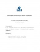 GESTIÓN ESTRATÉGICA ORGANIZACIONAL . ESCUELA DOS MUNDOS