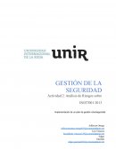 Actividad 2: Análisis de Riesgos sobre ISO27001:2013