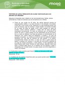 Elaboración de un plan nutricional para una persona con obesidad