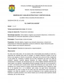 OBSERVACIÓN DE LA CLASE: “EL CUARTO DE JUEGOS”