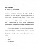 Propuesta derivada de la investigación