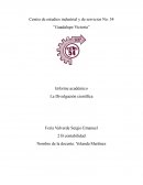 Informe académico La Divulgación científica