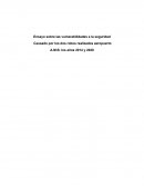 Ensayo sobre las vulnerabilidades a la seguridad Causado por los dos robos realizados aeropuerto A.M.B. los años 2014 y 2020
