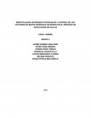 IDENTIFICACIÓN DE RIESGOS POTENCIALES Y CONTROL DE LOS FACTORES DE MAYOR INCIDENCIA DE RIESGO EN EL PROCESO DE INSTALACIÓN DE VALLAS