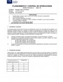Practica 3 Planteamiento y Control de Operaciones USIL