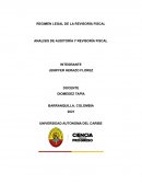 ANALISIS DE AUDITORÍA Y REVISORÍA FISCAL
