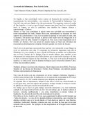 La escuela de Salamanca. Fray Luis de León