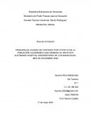 PRINCIPALES CAUSAS DE CONTAGIO POR COVID-19 EN LA POBLACIÓN VULNERABLE