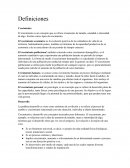 Definiciones Impacto Ambiental