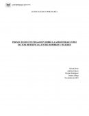 PROYECTO DE INVESTIGACIÓN SOBRE LA ASERTIVIDAD COMO FACTOR DIFERENCIAL ENTRE HOMBRES Y MUJERES