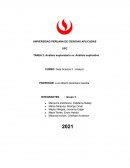 Análisis exploratorio vs. Análisis explicativo