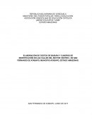 ELABORACIÓN DE CESTOS DE BASURA Y CUADROS DE IDENTIFICACIÓN EN LAS CALLES