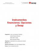 Swap y opciones
