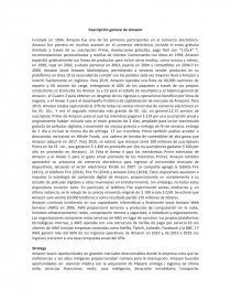 Análisis Amazon. Página 1