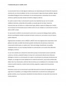 Comunicación para el cambio social