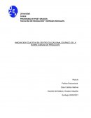 INNOVACION EDUCATIVA EN CENTRO EDUCACIONAL EDURADO DE LA BARRA COMUNA DE PEÑALOLEN