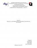 Determinación de densidad y viscosidad