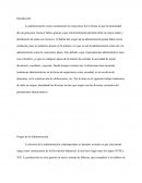 Historia del Pensamiento Administrativo