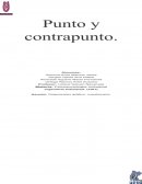 Punto y contrapunto