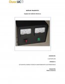 Equipos de medición eléctricos