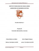 Circuitos eléctricos 1 Practica #3 Conversión delta-estrella y viceversa